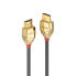 Lindy 3m Ultra High Speed HDMI Cable - Gold Line - 3 m - HDMI Type A (Standard) - HDMI Type A (Standard) - 48 Gbit/s - Grey - фото #3