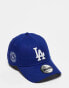 Фото #2 товара New Era 9forty LA Dodgers side patch cap in blue