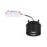 PAULMANN Spircle - Surfaced lighting spot - 1 bulb(s) - LED - 3000 K - 530 lm - Black