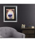 Фото #3 товара Pat Saunders-White The Sniffer Matted Framed Art - 27" x 33"