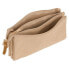 Holdall Safta M744 Beige (22 x 12 x 3 cm)