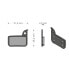 BRENTA CICLO E-Bike HRD/eTAP/ULTIMATE/TLM SRAM Disc Brake Pads