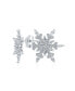 Фото #1 товара Серьги Bling Jewelry Snowflake Wonderland