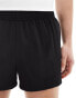 Фото #5 товара ASOS 4505 Icon 3 inch training shorts with quick dry 2 pack in black and silver grey