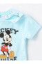 Фото #3 товара LCW baby Bisiklet Yaka Kısa Kollu Mickey Mouse Baskılı Erkek Bebek Tişört 2'l