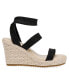 Фото #2 товара Women's Wonder Elastic Strap Wedge Sandals