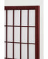 Фото #7 товара 4 Panel Oriental Shoji Screen / Room Divider, Cherry