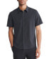 Men's Short Sleeve Seersucker Button-Front Shirt