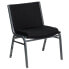 Фото #5 товара Hercules Series Big & Tall 1000 Lb. Rated Black Fabric Stack Chair