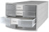 HAN Impuls - Plastic - Gray - Translucent - C4 - 4 drawer(s) - Paper - 294 mm
