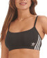 Фото #1 товара Топ спортивный adidas женский бра-топ 3-Stripes Scoop Bralette 4A4H00