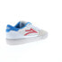 Фото #8 товара Lakai Cambridge MS1230252A00 Mens White Suede Skate Inspired Sneakers Shoes 10