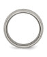 Фото #2 товара Titanium Grey Carbon Fiber Inlay Wedding Band Ring