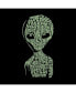 ფოტო #2 პროდუქტის Big Boy's Word Art Long Sleeve T-shirt - Alien