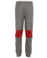 ფოტო #2 პროდუქტის Boys Avengers Spider-Man Fleece Pullover Hoodie and Jogger and Pants Outfit Set to (2T - 18-20)