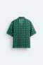 Фото #10 товара Рубашка-поло ZARA с текстурным вязанием