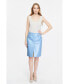 Фото #3 товара Women's LEATHER SKIRT