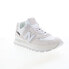 Фото #8 товара New Balance 574 ML574DI2 Mens Gray Suede Lace Up Lifestyle Sneakers Shoes