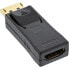Фото #2 товара InLine DisplayPort Adapter DisplayPort male / HDMI female black
