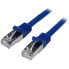 Фото #5 товара StarTech.com Cat6 Patch Cable - Shielded (SFTP) - 0.5 m - Blue - 0.5 m - Cat6 - S/FTP (S-STP) - RJ-45 - RJ-45