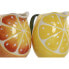 Jug Home ESPRIT Stoneware Modern Lemon Orange (2 Units)