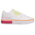 Фото #1 товара Puma Cali Star Lights Lace Up Womens White Sneakers Casual Shoes 381609-02