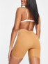 Фото #2 товара Bye Bra invisible mid waist medium contour shaping short in light brown