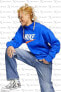 Фото #3 товара Толстовка Nike Sportswear Trend Turtleneck Tолстовка Большого размера отрезной синий мужской.