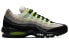 Denham x Nike Air Max 95 低帮 跑步鞋 男女同款 黑白绿 / Кроссовки Nike Air Max 95 Denham DD9519-001