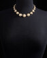 Фото #2 товара Charter Club gold-Tone Pavé & Imitation Pearl All-Around Collar Necklace, 17"+ 2" extender, Created for Macy's