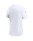 Фото #4 товара Men's White Tennessee Titans Oilers Throwback Sideline Coach Alternate Performance T-shirt
