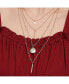 Фото #2 товара Women's Swirl Layered Necklace