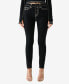 Фото #1 товара Women's Halle Super T Exposed Button Skinny Jeans