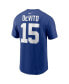 ფოტო #2 პროდუქტის Big Boys Tommy DeVito Royal New York Giants Player Name and Number T-shirt