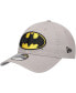 ფოტო #1 პროდუქტის Men's Gray Batman 9Twenty Adjustable Hat