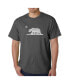 Фото #3 товара Mens Word Art T-Shirt - California Bear
