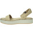 Фото #4 товара Tommy Hilfiger Linen With Gold Flatform