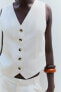 WAISTCOAT WITH TAB