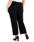 ფოტო #2 პროდუქტის Plus and Petite Plus Size Wide-Leg Pull-On Pants, Created for Macy's