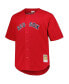 Фото #3 товара Men's David Ortiz Red Boston Red Sox Big and Tall Cooperstown Collection Batting Practice Replica Jersey