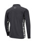 ფოტო #2 პროდუქტის Men's Charcoal Indiana Hoosiers OHT Military-Inspired Appreciation Digi Camo Quarter-Zip Jacket