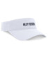 Men's and Women's White West Virginia Mountaineers 2024 Sideline Fit Ace Visor