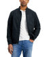 ფოტო #1 პროდუქტის Men's Perforated Bomber Jacket, Created for Macy's