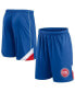 Фото #1 товара Men's Blue Detroit Pistons Slice Shorts