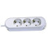 Фото #1 товара Bachmann 387.270 - 1.5 m - White - 3 AC outlet(s) - White - 56 x 185 x 41 mm