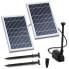 Фото #2 товара Fontanna do oczka wodnego stawu solarna 1350 l/h 1.6 m 2 x 6 W