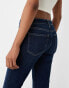 Фото #2 товара Bershka high waisted flared jeans in dark wash