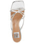 Фото #4 товара Women's Zini Strappy Kitten-Heel Dress Sandals