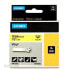 Фото #4 товара Ламинированная лента для фломастеров Rhino Dymo ID1-12 12 x 5,5 mm Чёрный Жёлтый Винил Самоклеящиеся (5 штук)