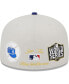 Фото #5 товара Men's Gray, Royal Los Angeles Dodgers World Class Back Patch 59FIFTY Fitted Hat